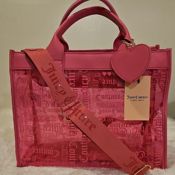 Juicy Couture | Bags | Nwt Juicy Couture Pink Beachin Large  display picture 3